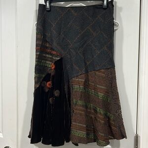 Beautiful Patchwork skirt size 2
